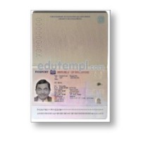 Singapore passport template download for Photoshop, editable PSD, 2006-2017